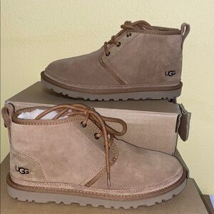 UGG Tan Suede Ankle Boots